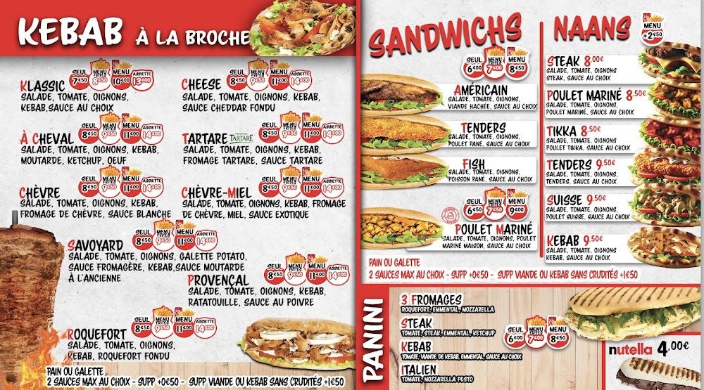 The New food by Mellina kebab - Menu Image 1